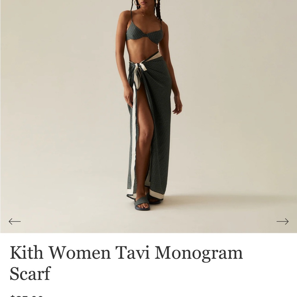 Kith Monogram Scarf